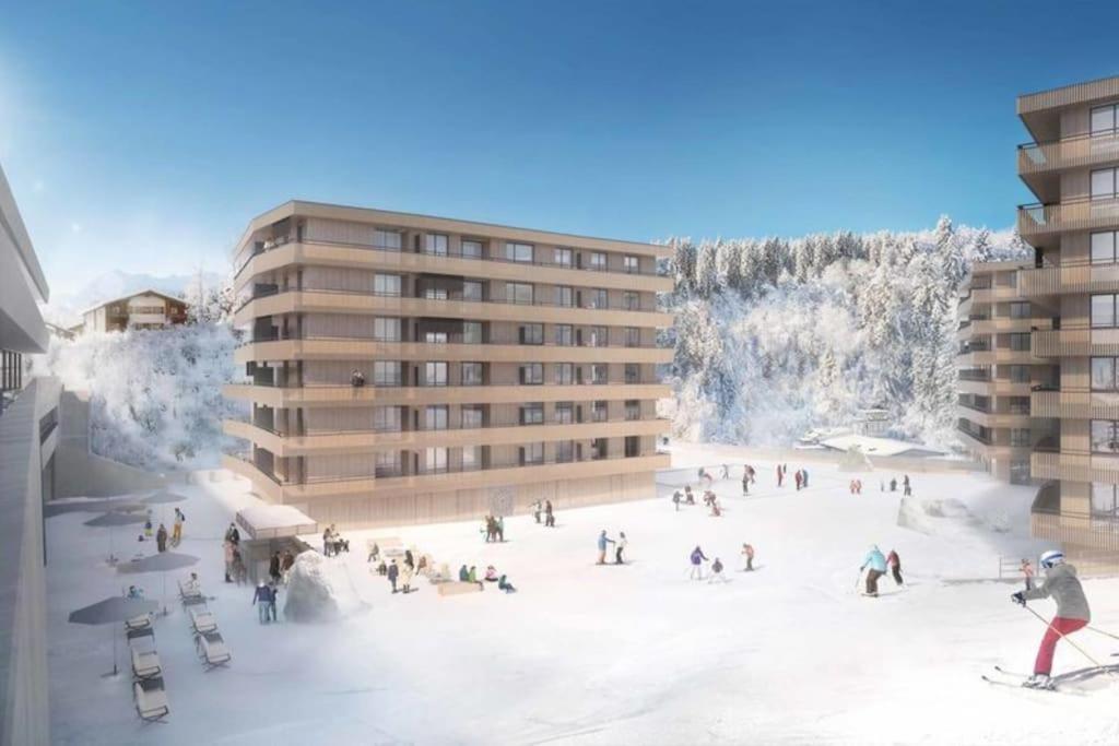2.5 Room Apartment In Center Of Flims. Ski In/Out Eksteriør bilde