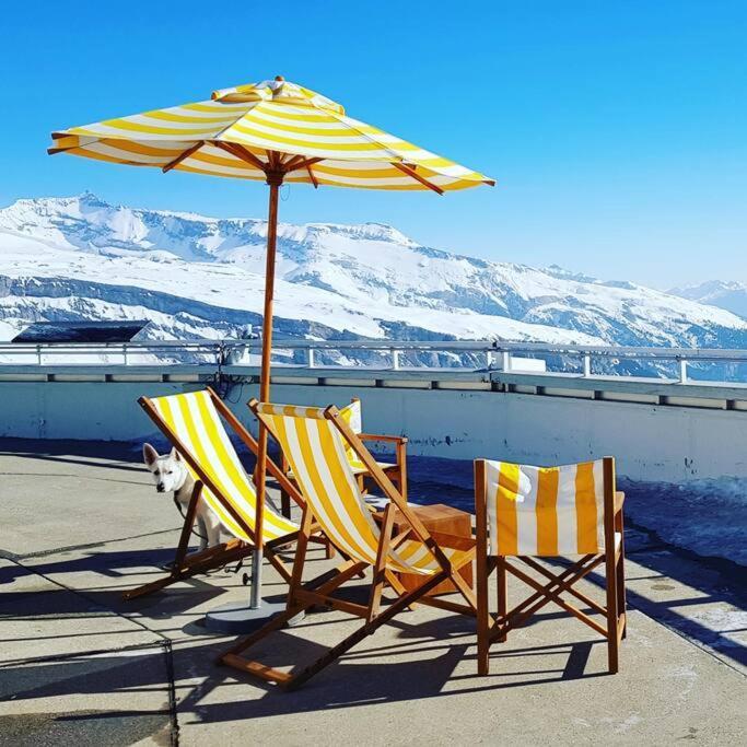 2.5 Room Apartment In Center Of Flims. Ski In/Out Eksteriør bilde