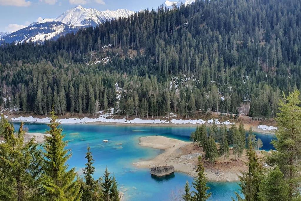 2.5 Room Apartment In Center Of Flims. Ski In/Out Eksteriør bilde